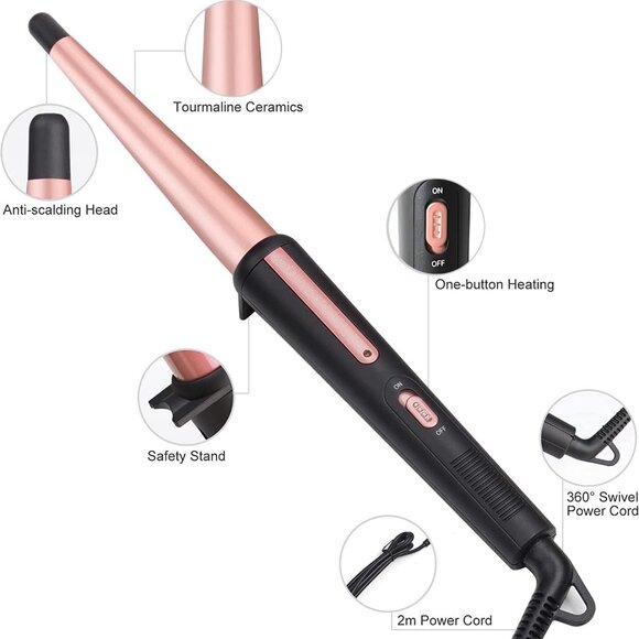 Professional Ceramic Hair Curling Wand